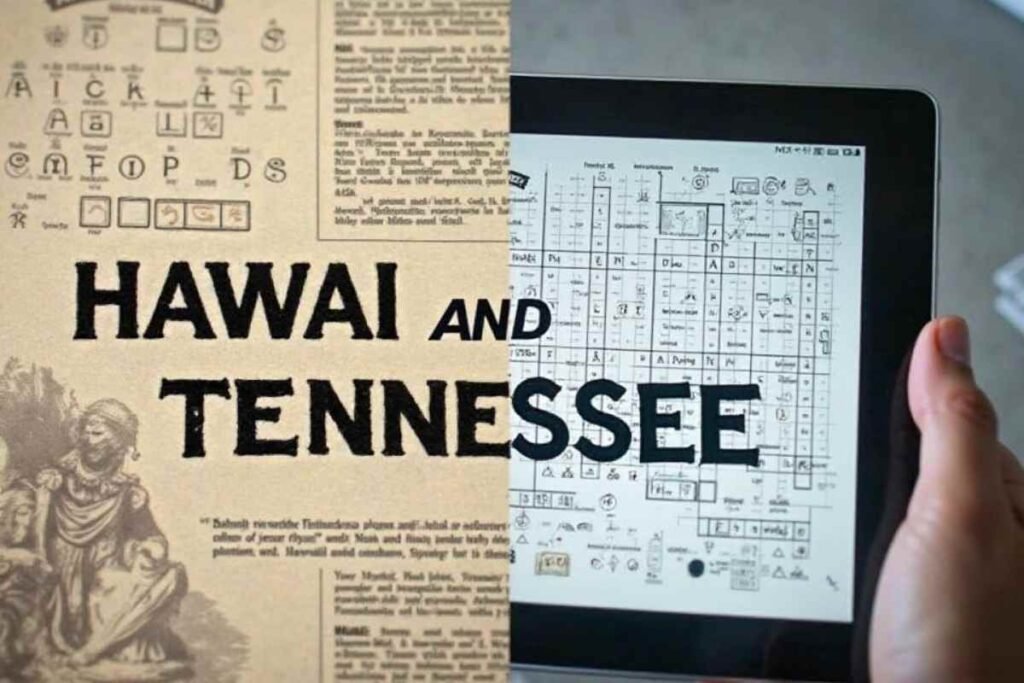 Hawaii Tennessee NYT Crossword