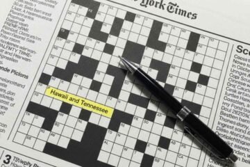 Hawaii Tennessee NYT Crossword