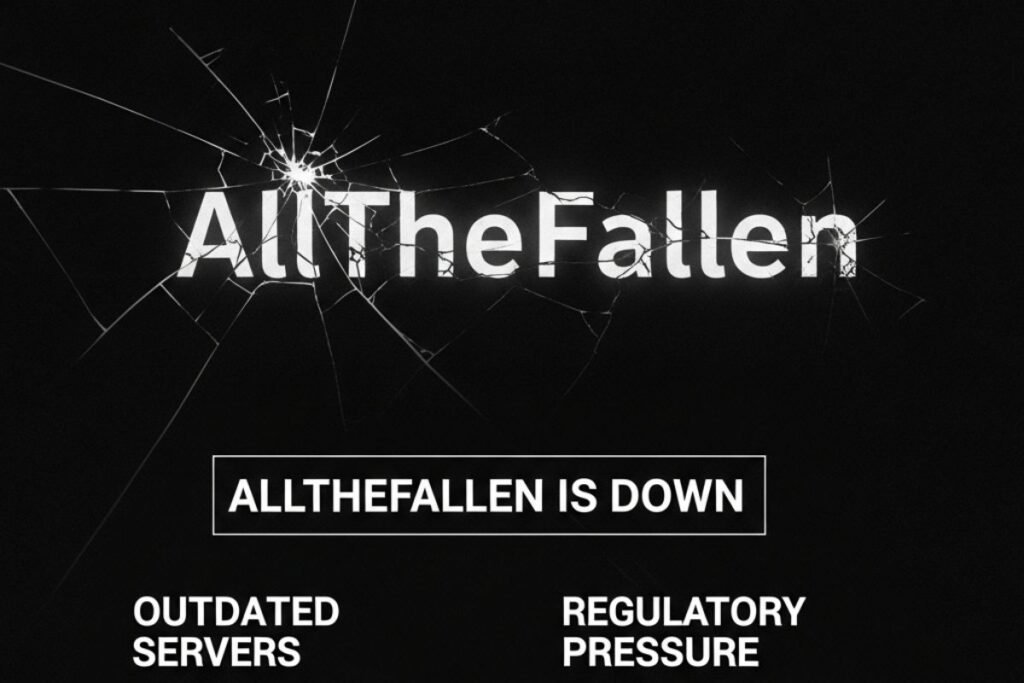 AllTheFallen is down: Outdated servers & pressure.