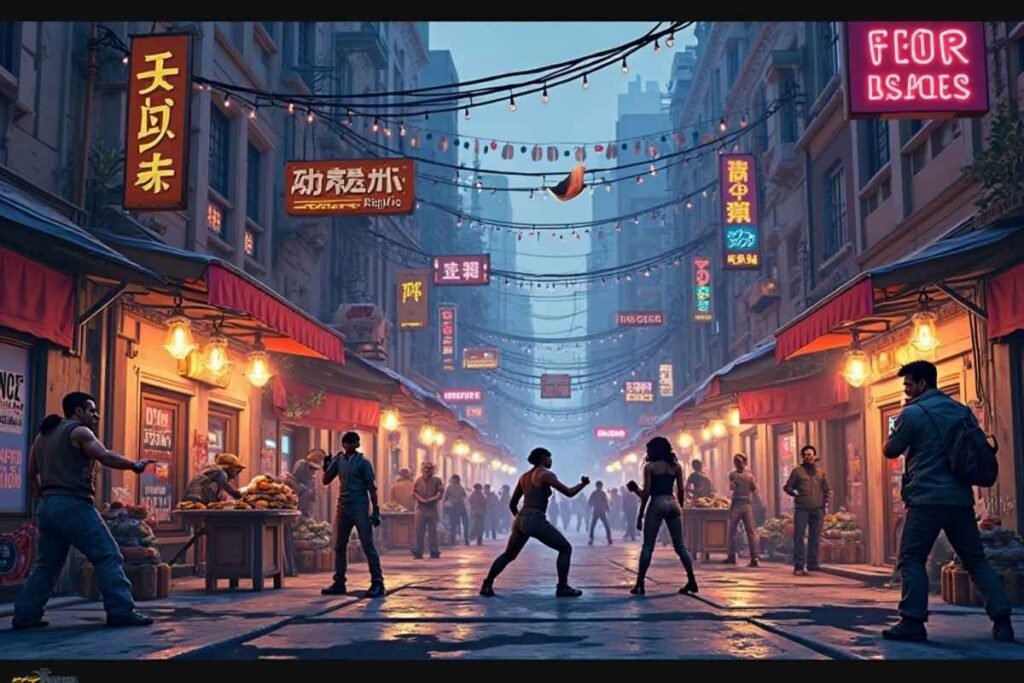 Cyberpunk 2077 Turf Wars Arcade Game