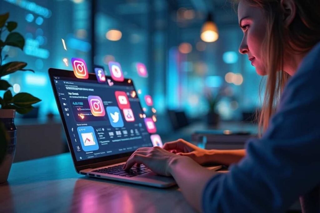 Social Media Saga Silktest
