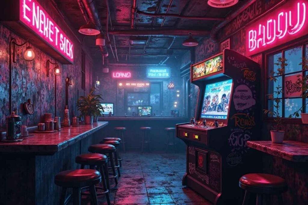 Cyberpunk 2077 Turf Wars Arcade Game