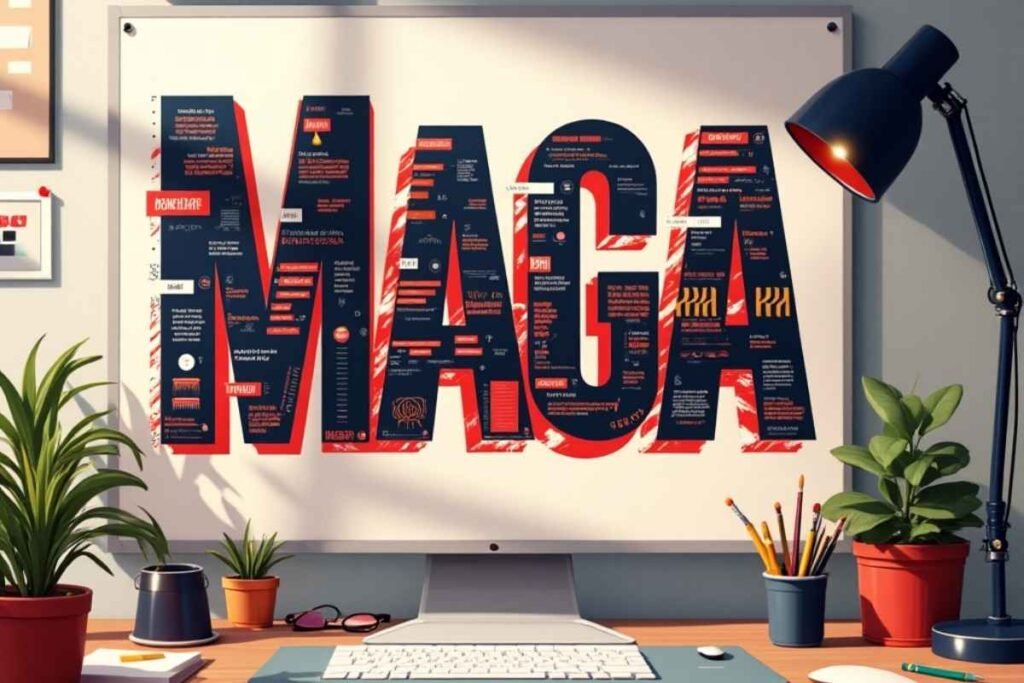 Make america great again font