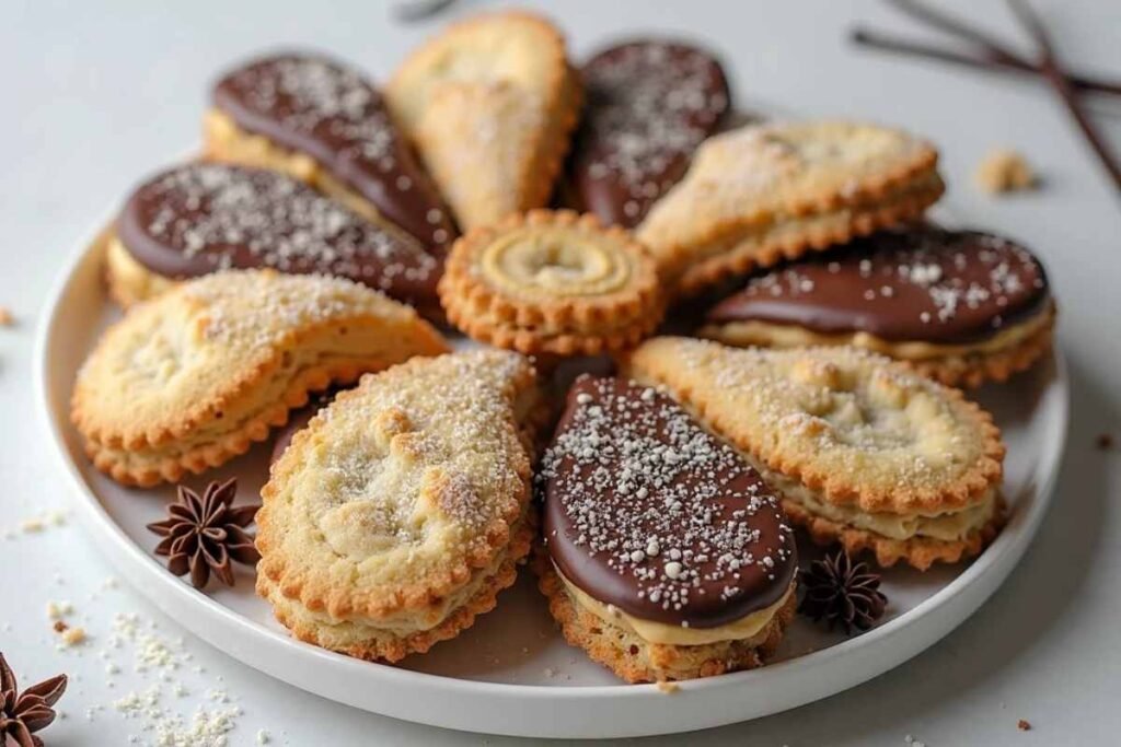 Shortbread cookies earl grey