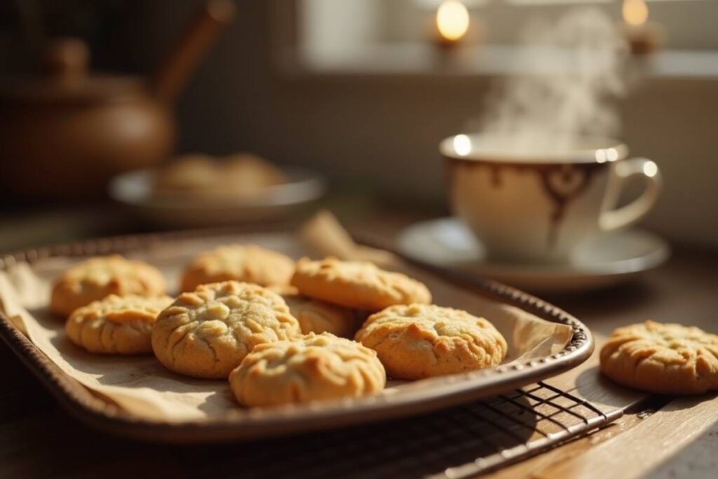 Shortbread cookies earl grey