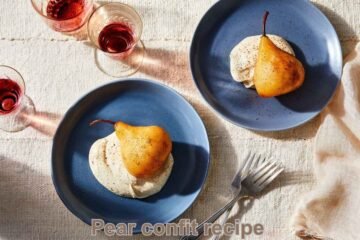 Pear confit recipe