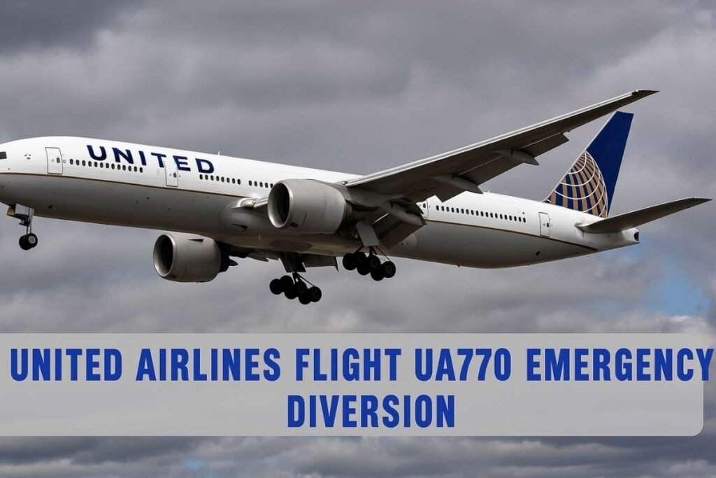 United airlines flight ua770 emergency diversion