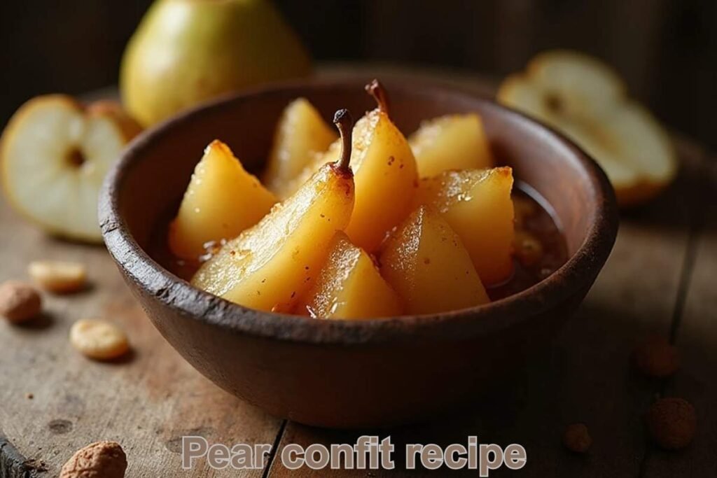Pear confit recipe