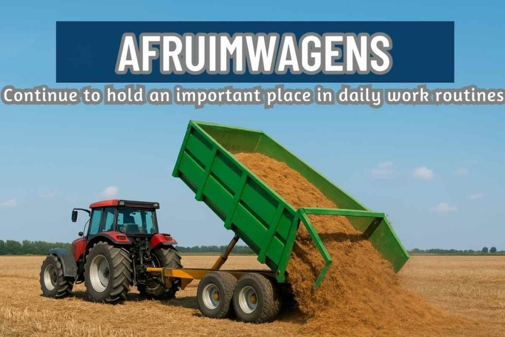 Afruimwagens