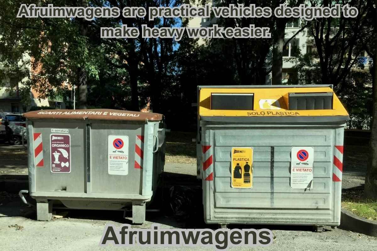 Afruimwagens