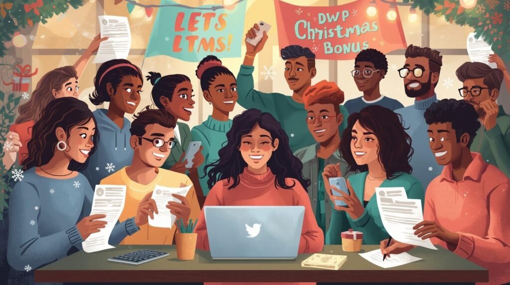 dwp christmas bonus petition