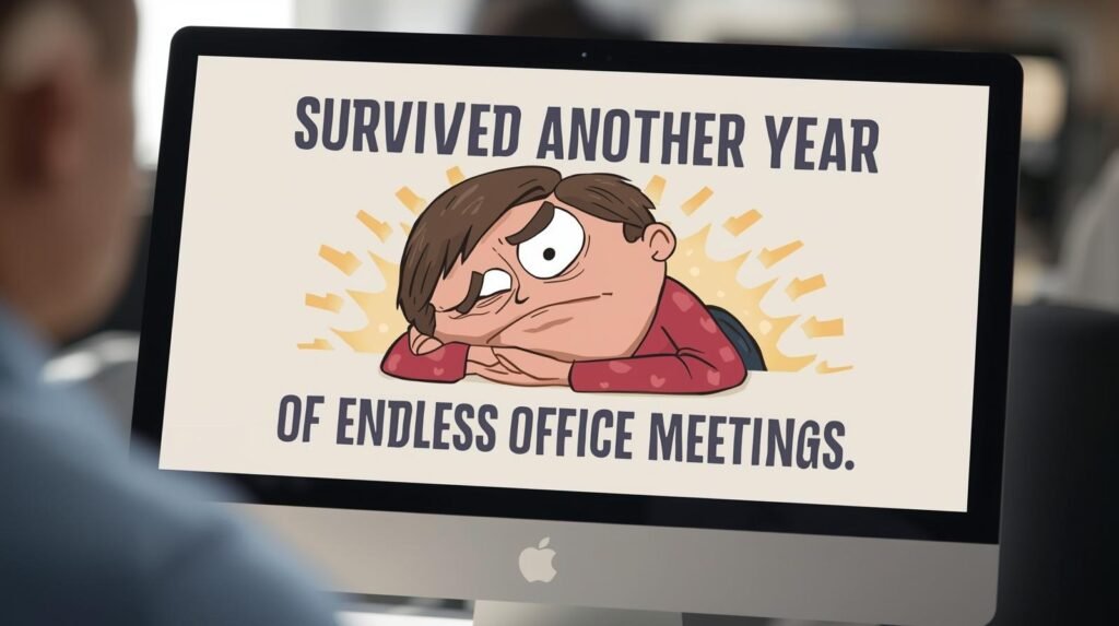 work anniversary meme